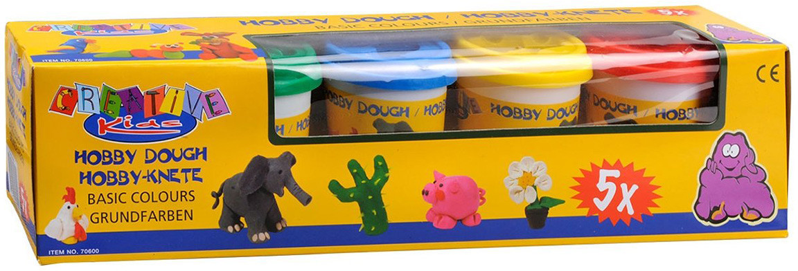 Creativekids Hobby Dough Basic Colours