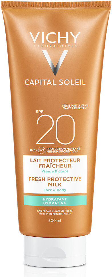 Photos - Sun Skin Care Vichy Ideal Soleil Sun Milk SPF 20  (300ml)
