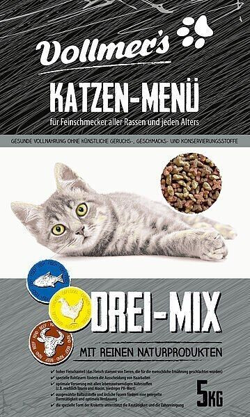 Vollmer's Cat's Menu 3-Mix