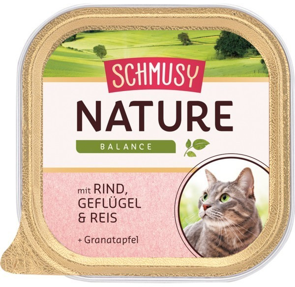 Schmusy Menu Natures bœuf et volaille (190 g)