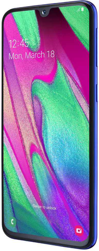 galaxy a40 blue