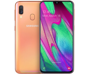 Samsung Galaxy A40 Coral Desde 281 91 Compara Precios En Idealo