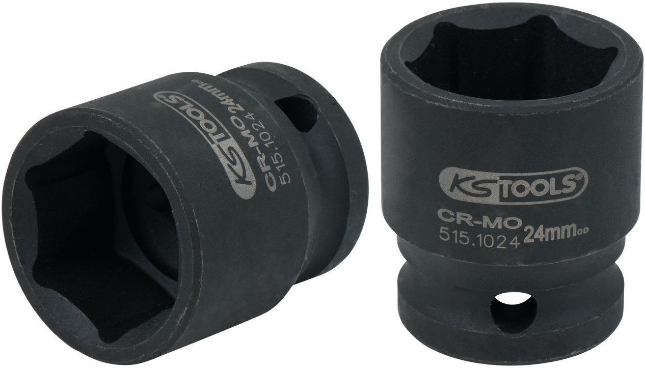 KS Tools Hexagonal Impact Socket 1/2 515.1024