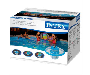 Intex lampe flottante solaire multicolore 