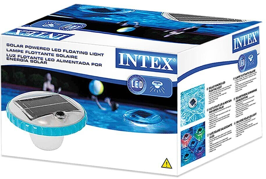 Intex Lampe flottante solaire multicolore (28695) au meilleur prix sur