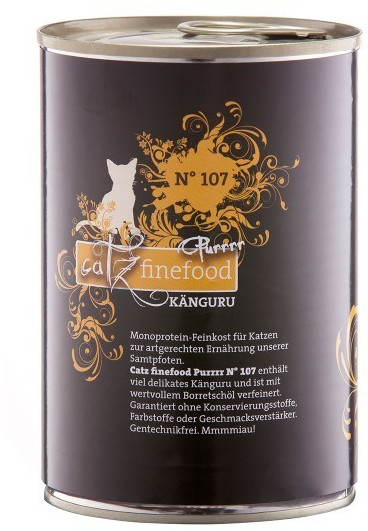 catz finefood Pâtée pour chat 400g catz finefood Pâtée pour chat 400g