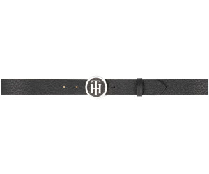 Tommy Hilfiger th round Buckle Belt w80 cinturón accesorio Black negro nuevo