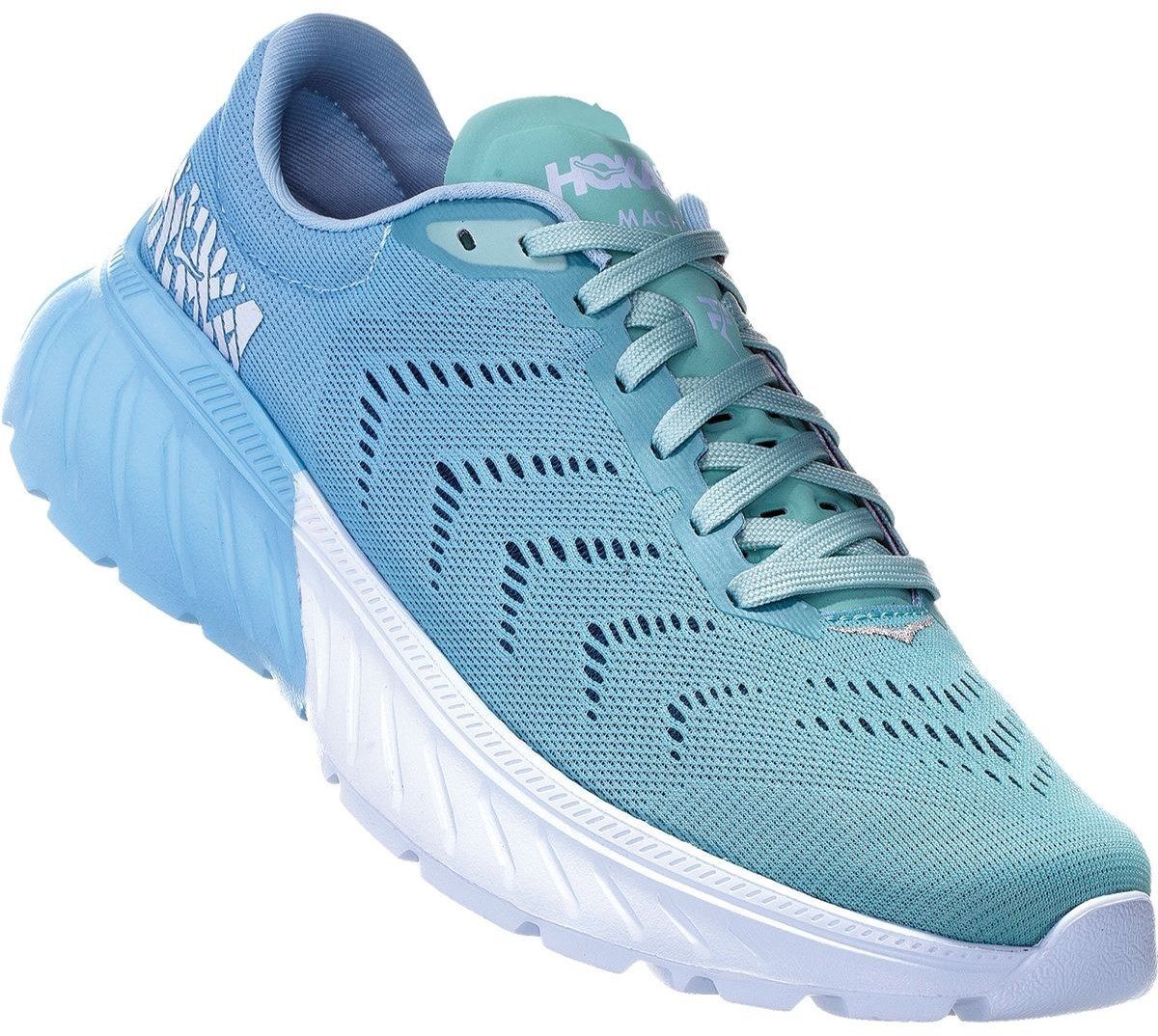 Hoka One One MACH 2 Women Aquamarine / Lichen
