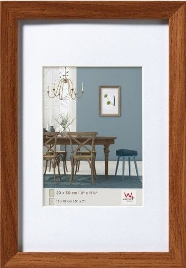 walther design Wooden Frame Fiorito 40x50 oak dark
