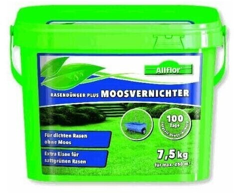 Schomaker Allflor Rasendünger mit Moosvernichter 7,5 Kg ab 14,55