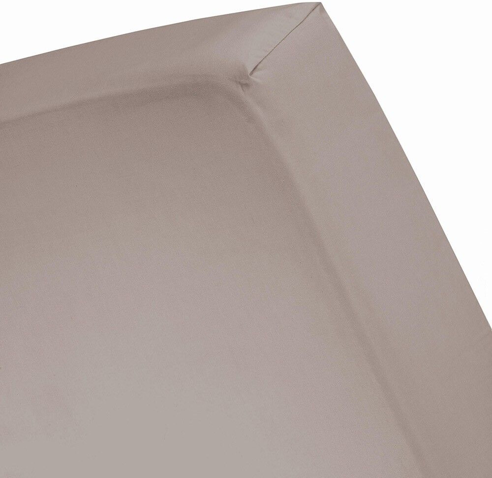 Cinderella Drap housse en jersey 70 x 200 cm taupe