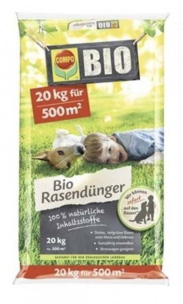 COMPO Rasendünger BIO Rasendünger 20 Kg ab € 49,99 Preisvergleich bei