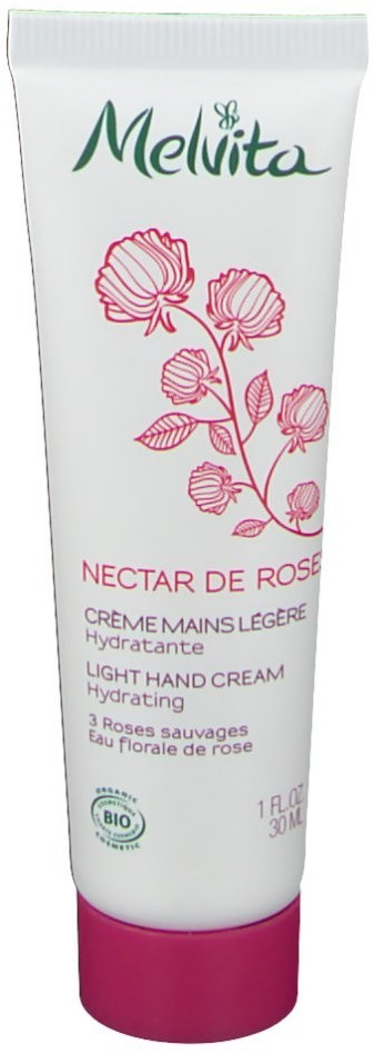 Melvita Crème mains légères Nectar de Roses 30 ml