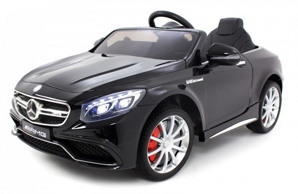 Cabriole Pro Mercedes S63 AMG 12 V Pack Luxe noir (L-21139-1701)