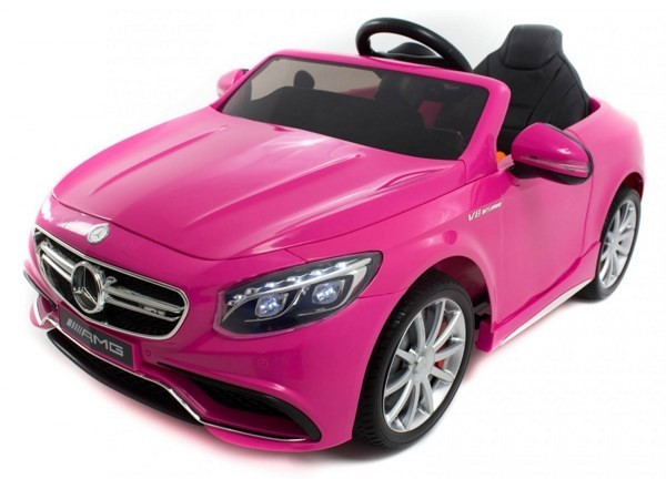 Cabriole Pro Mercedes S63 AMG 12 V Pack Luxe rose (L-27530-2062)