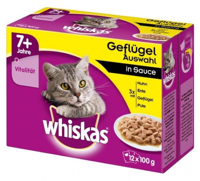 Whiskas Au poulet pour chat adulte d'intérieur 100g