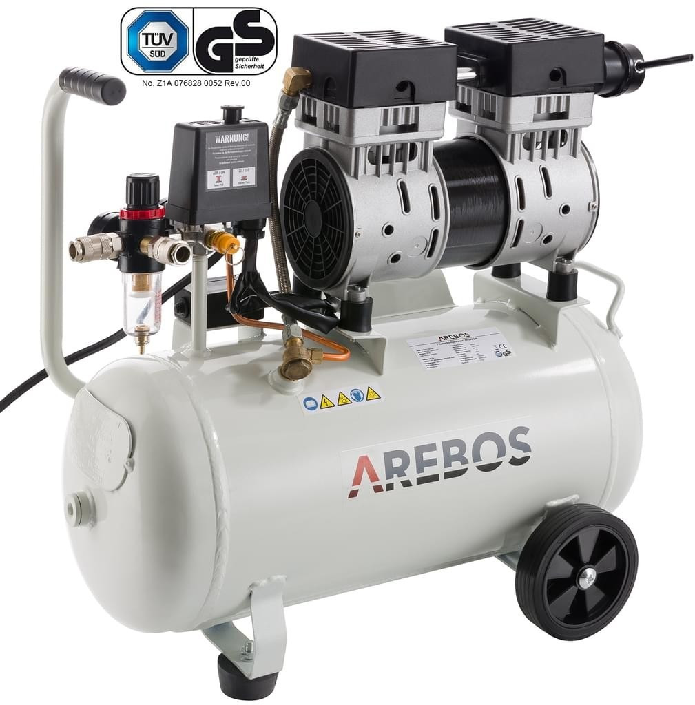 Arebos Luftkompressor 24 Liter 800 Watt ab 169,89 €