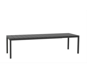 Ausziehbarer Tisch Rio weiß 100 x 210/280 x 76 cm NARDI 