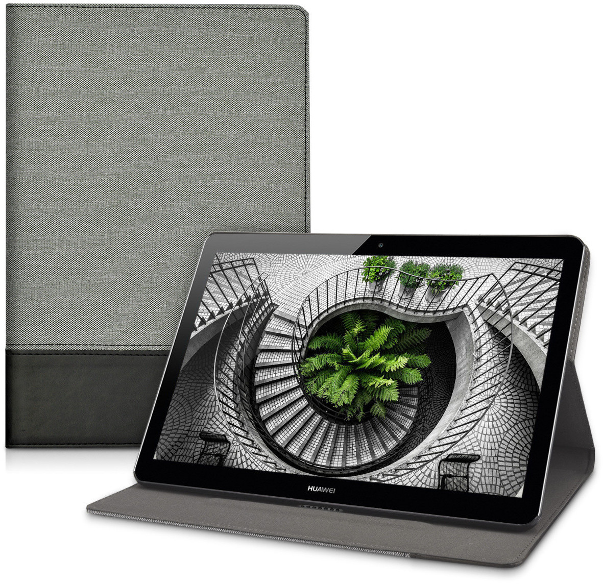kwmobile Case MediaPad T3 10 grey/black