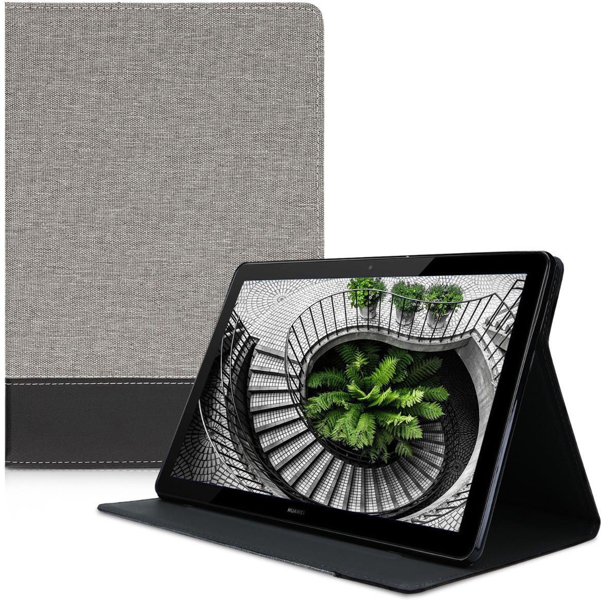 kwmobile Case MediaPad T5 10 grey/black