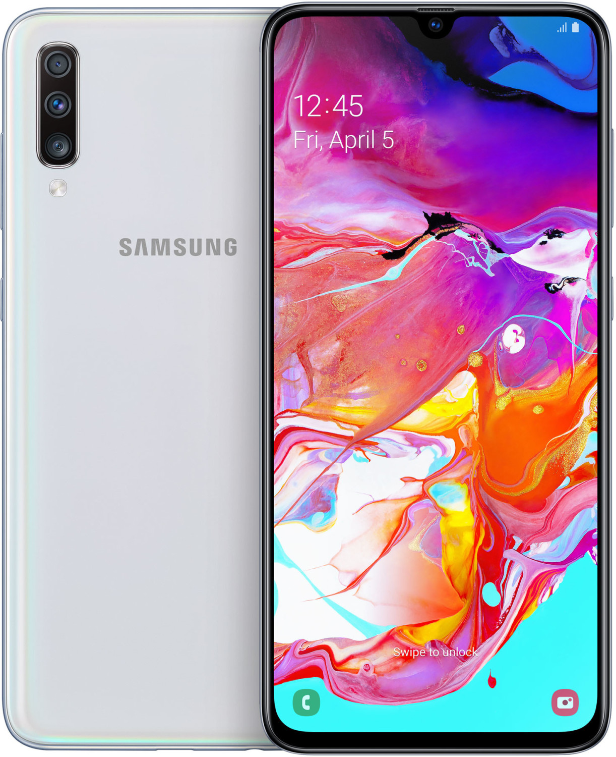 samsung a70 white colour