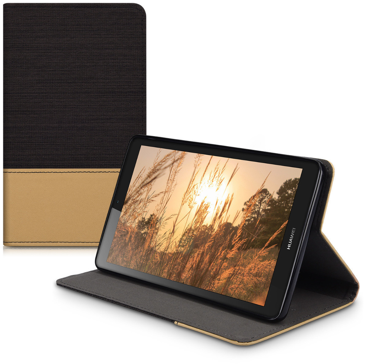 kwmobile Case MediaPad T3 7.0 black/brown (41749.01)