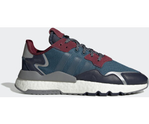 adidas gazelle silver green womens Adidas Nite Jogger Women's Shoes Shock Red-Grey One