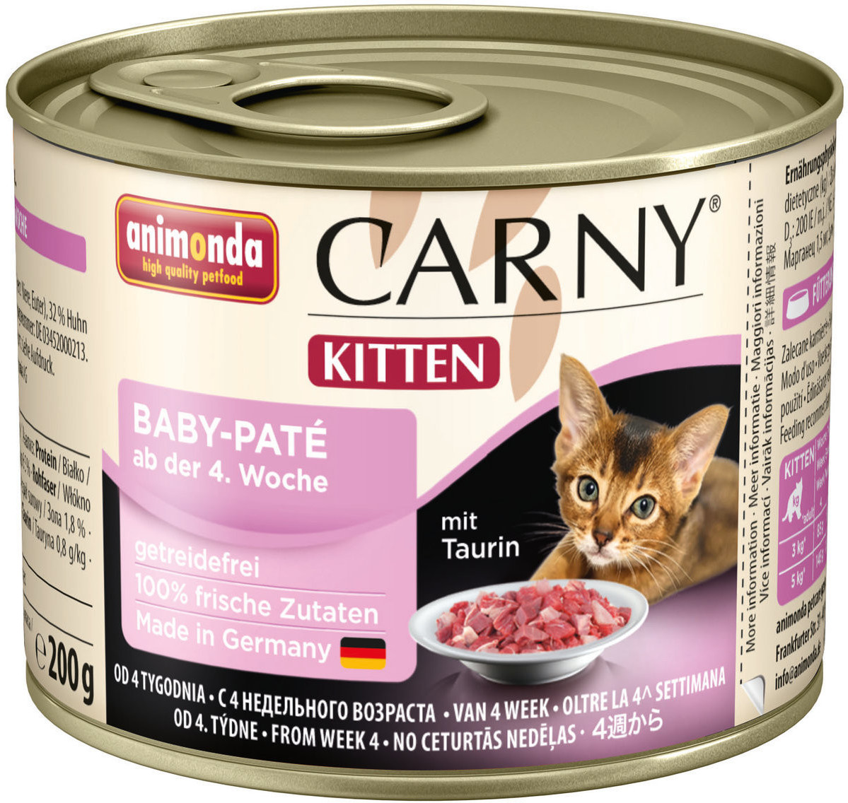 Animonda Carny Kitten Baby-Paté 200g