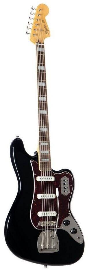 SQUIER Classic Vibe Bass Ⅵ Fender Squier Classic Vibe Bass VI IL Black 6-saitiger E-Bass, 6