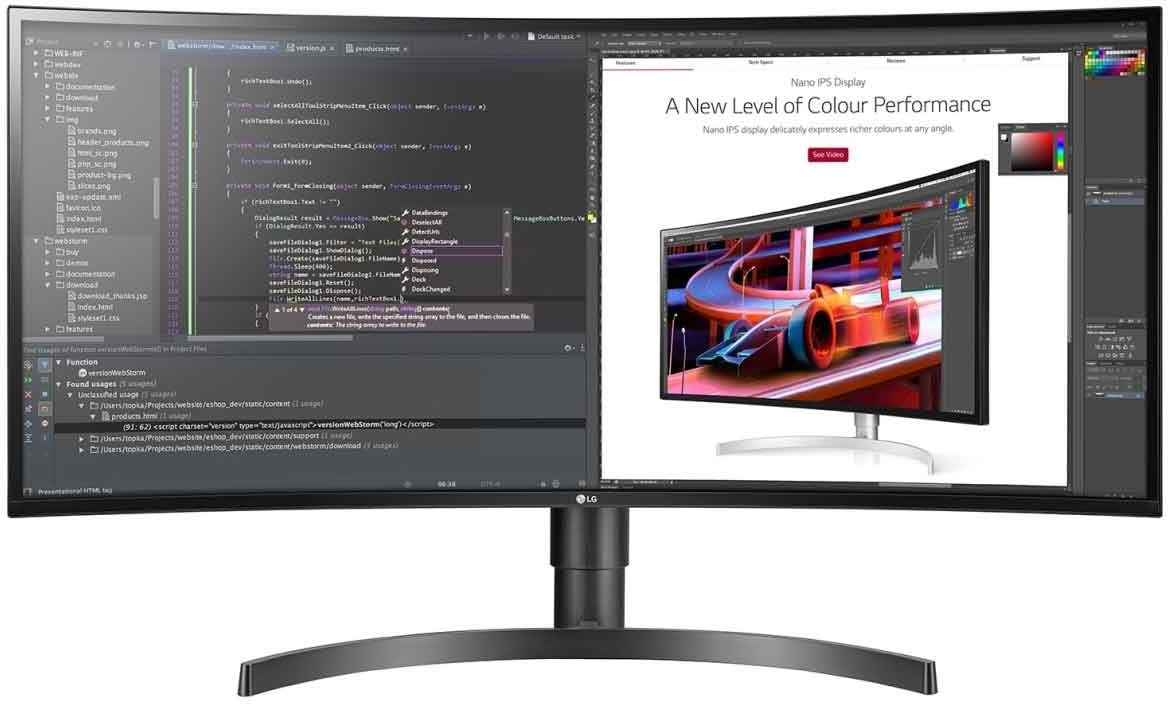 LG 34WL85C-B