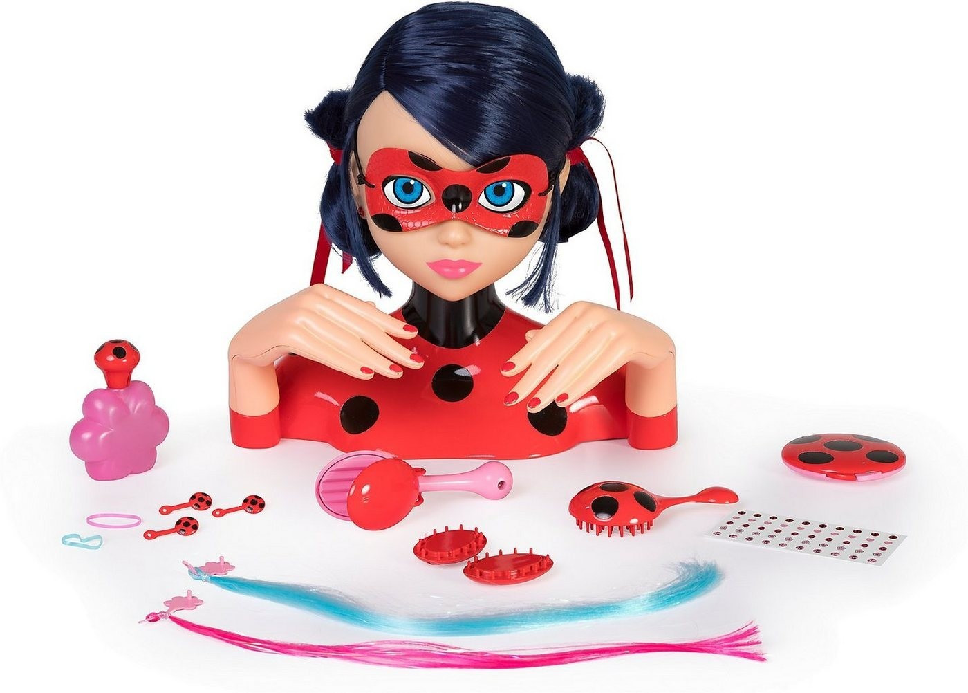 IMC Toys Tête à coiffer Deluxe Ladybug