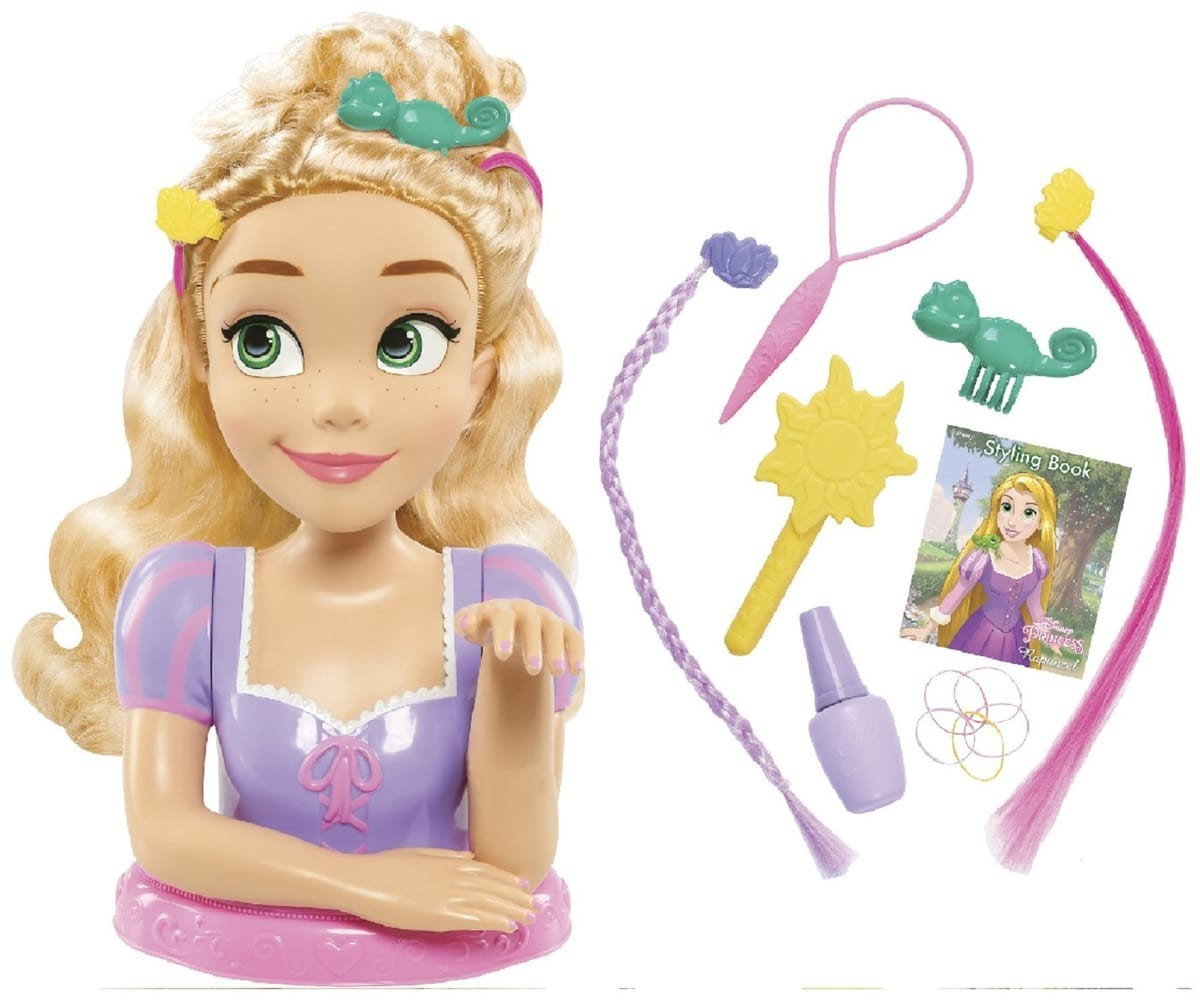 IMC Toys Tête à coiffer Deluxe Raiponce