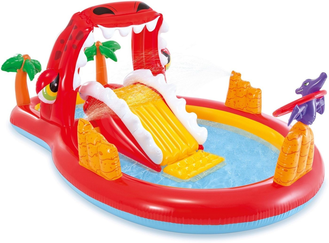 Intex Aire de jeux gonflable Happy Dino (57160 )