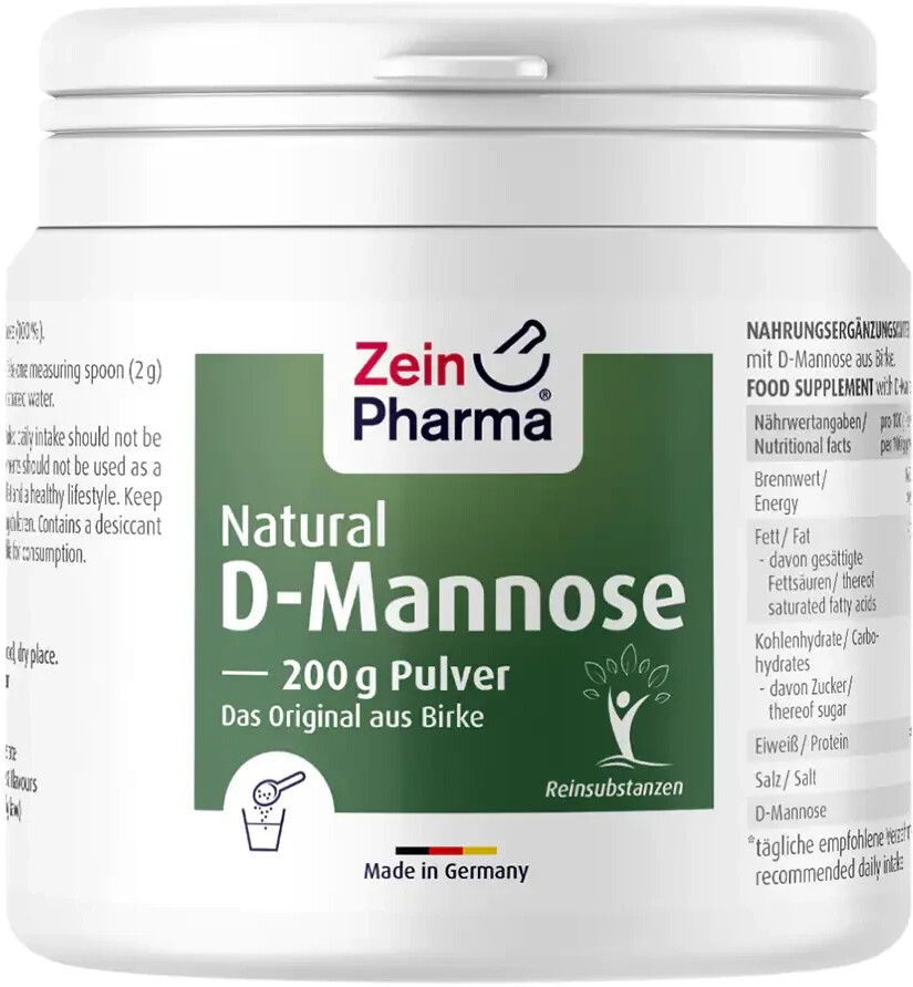 ZeinPharma Natural D-Mannose Powder (200g)