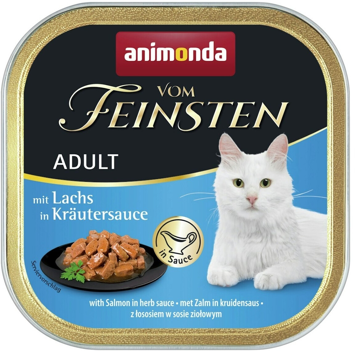 Animonda Finest Adult with Salmon in Herb Sauce