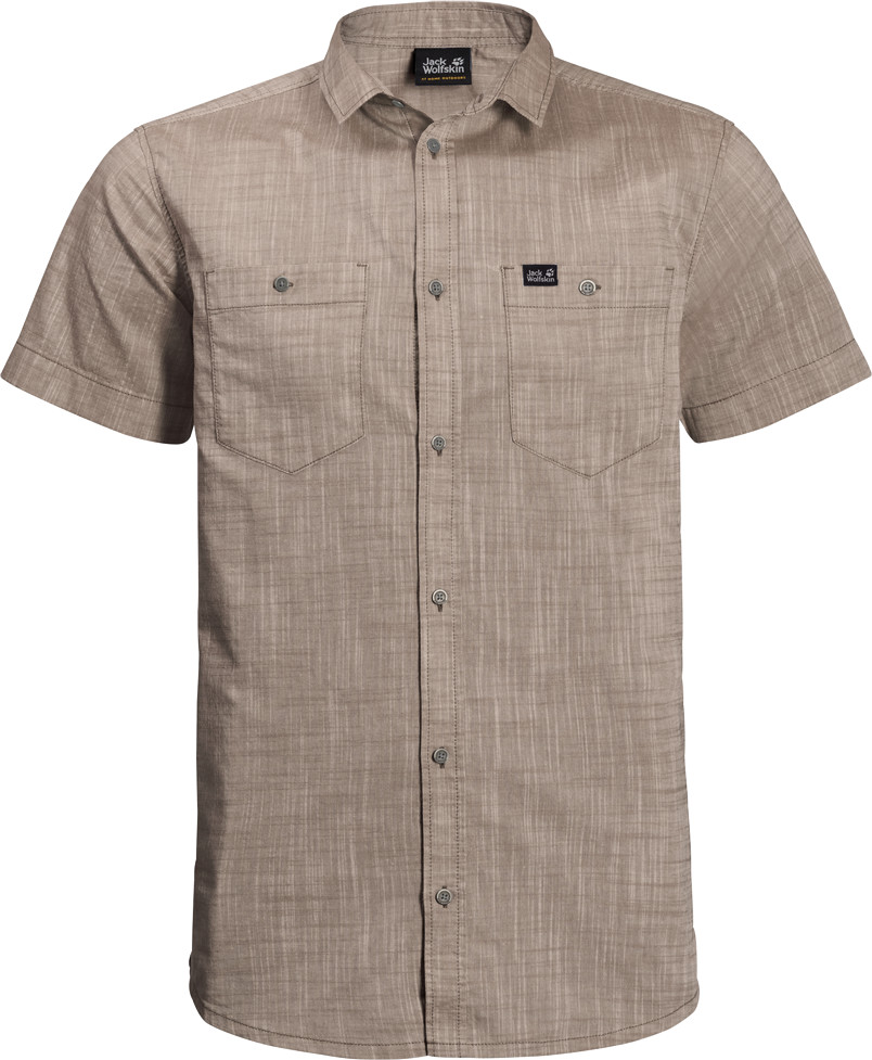 Jack Wolfskin Emerald Lake Shirt Men sand dune