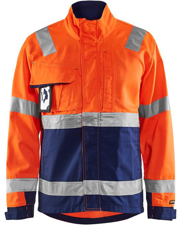 Blakläder Jacket HIGHVIS (4064) orange/blue
