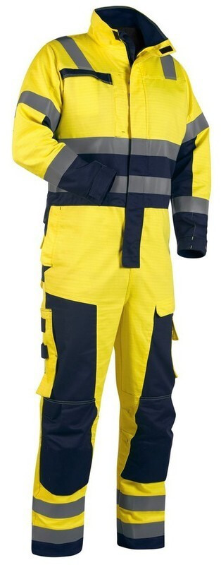 Blakläder Winteroverall 6368 Multinorm yellow/blue