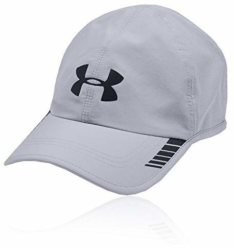 Under Armour Men's UA Launch ArmourVent Cap gray
