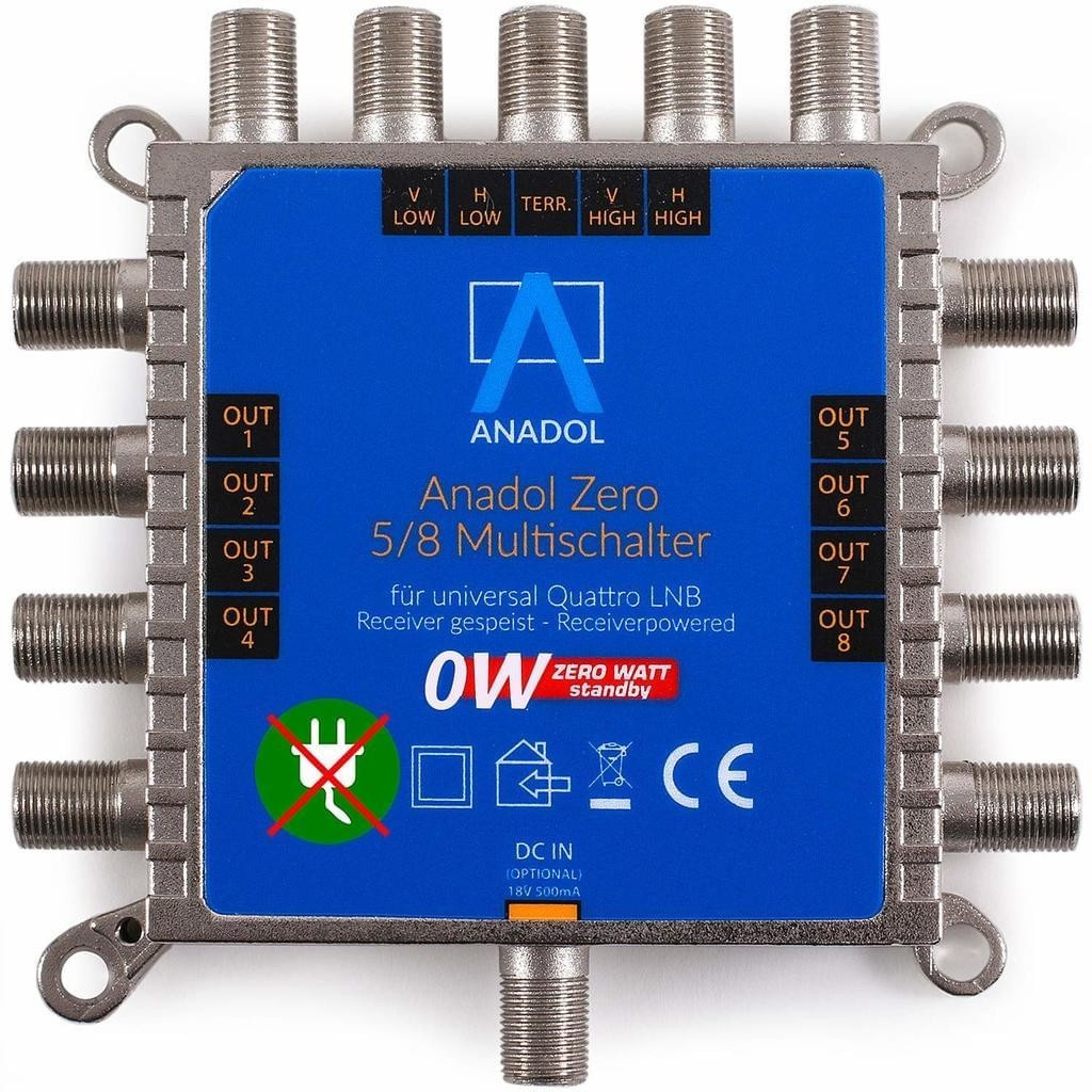 Anadol Zero Watt 5/8 Multischalter