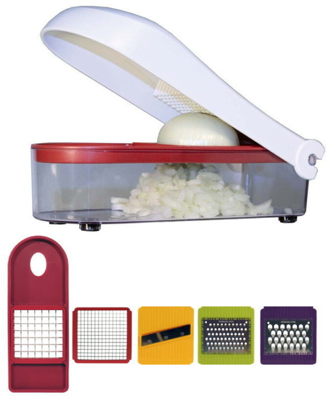 Dynamic24 Vegetable cutter with attachments 6 pcs