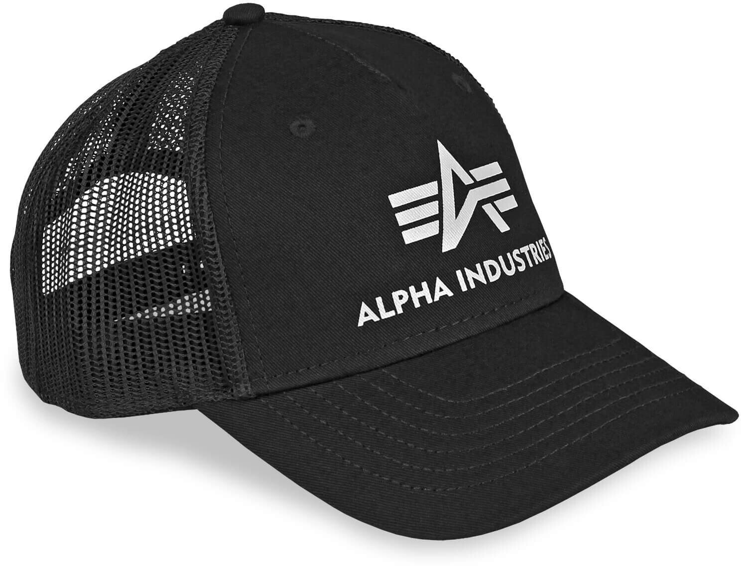 Alpha Industries Basic Trucker Cap black