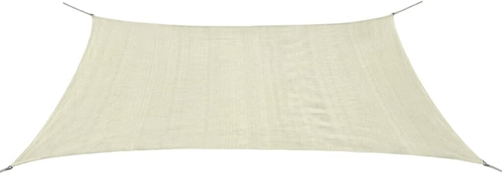 VidaXL Rectangular 2 x 4 m creme