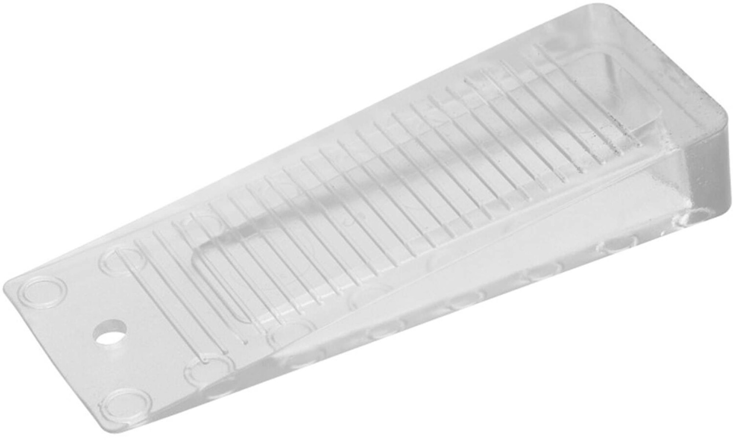 Danto Door wedge door stopper transparent, plastic, length 10 cm