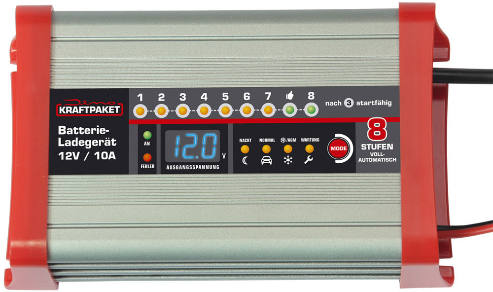 Dino KRAFTPAKET 12V 5A vollautomatisches KFZ-Batterieladegerät (136300)  online kaufen