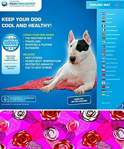Aqua Coolkeeper Cooling Mat Roses