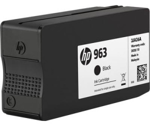 HP 963 Noir - Cartouche d'encre Originale (3JA26AE) à Prix Bas