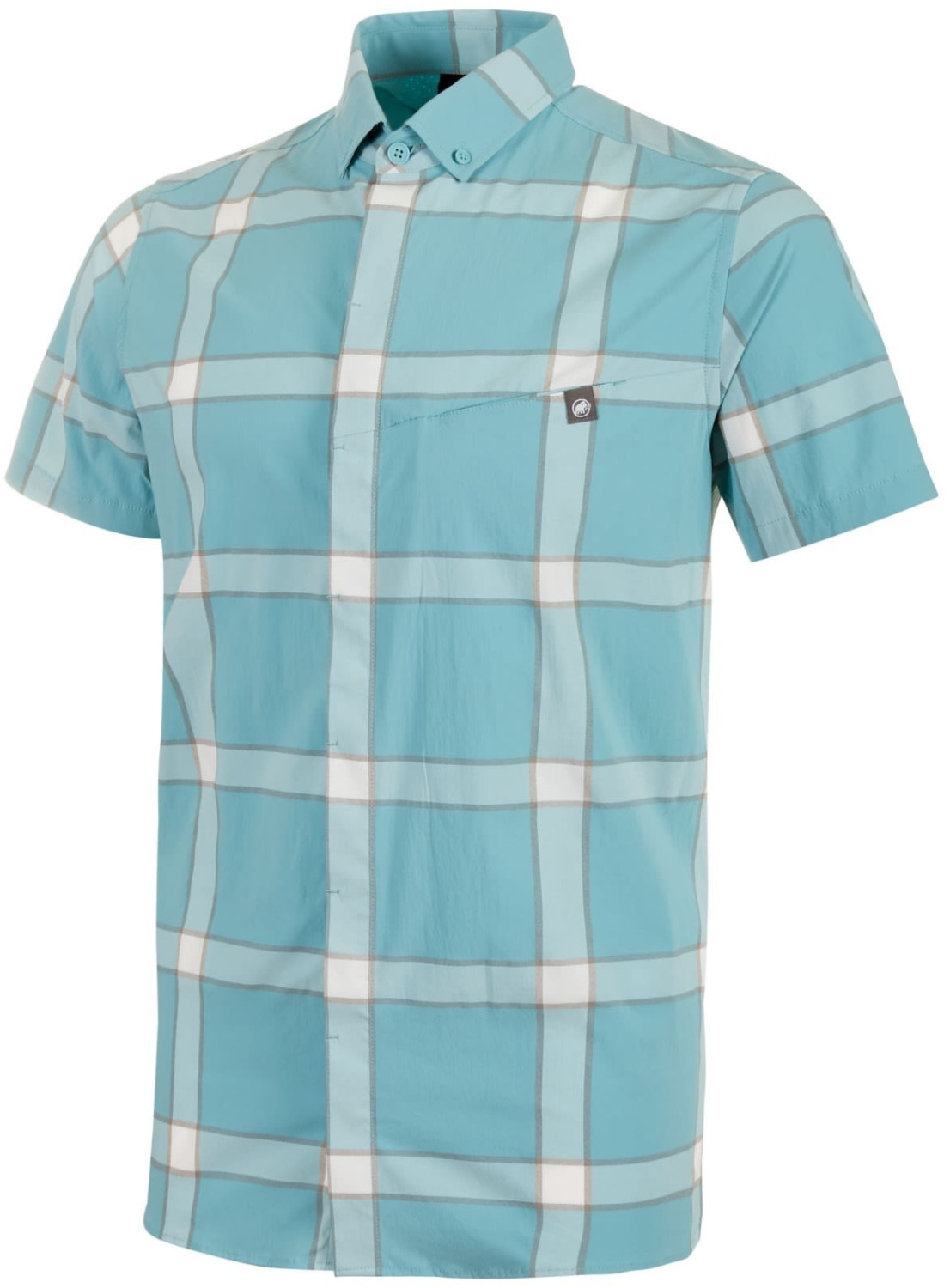 Mammut Mountain Shirt Men waters/bright white/titanium