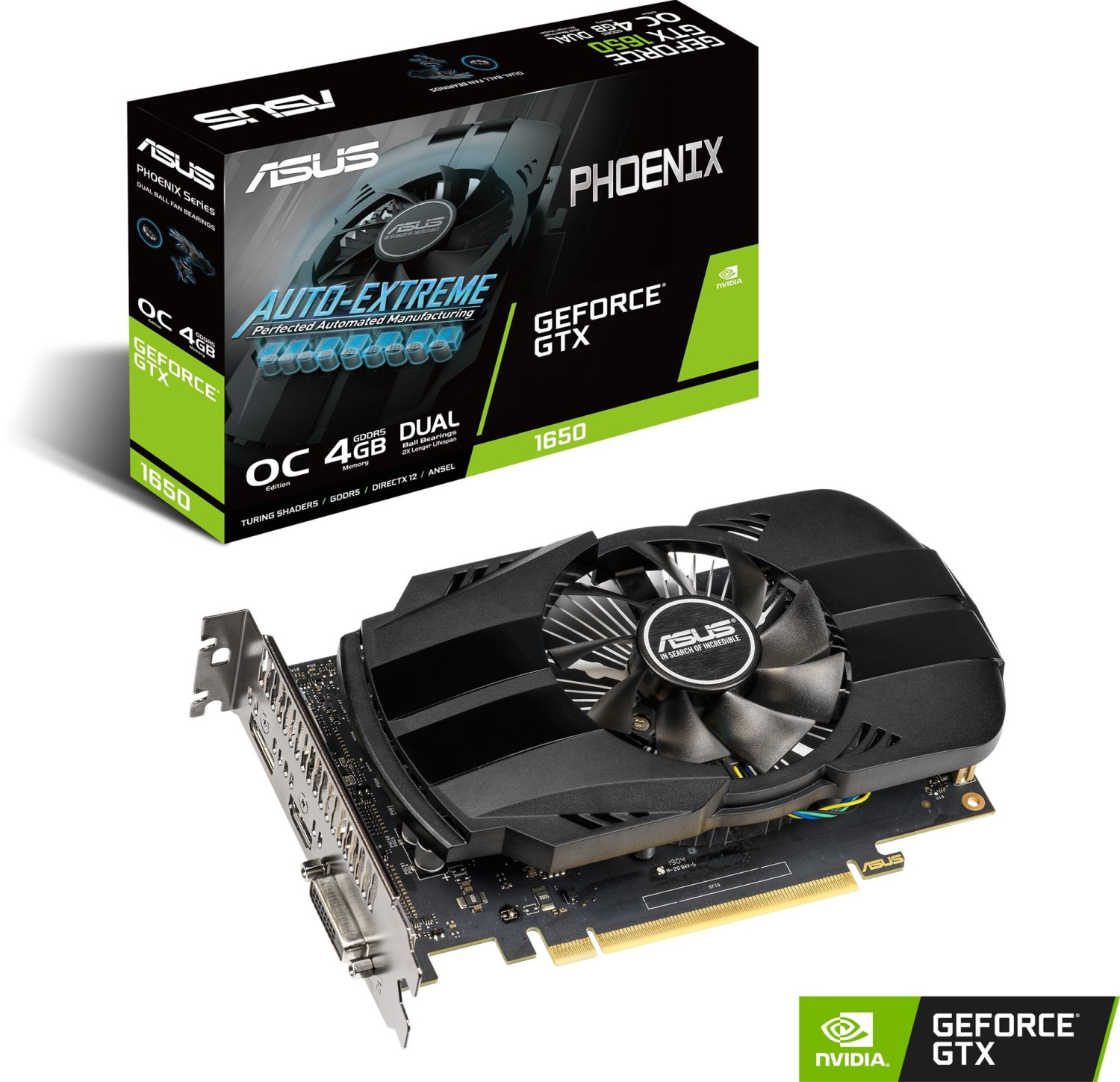 Asus PH-GTX1650-O4G (4 Go)