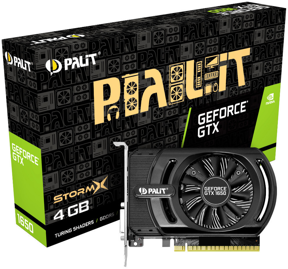 Palit XpertVision GeForce GTX 1650 StormX 4 Go GDDR5